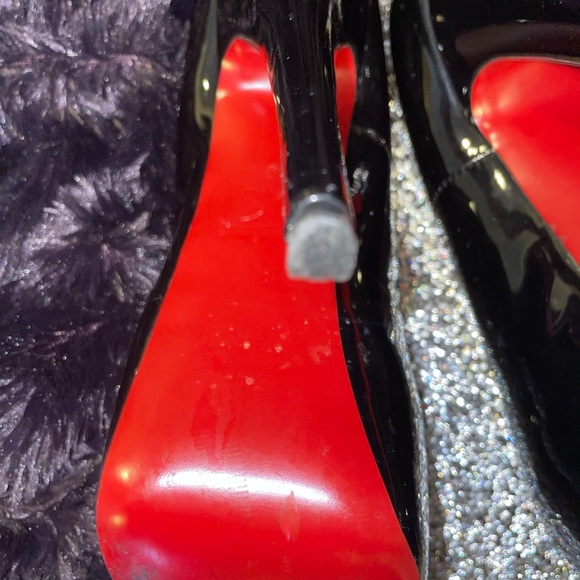 Louboutin  Patent Leather Highness Peep Toe - Picture 4 of 6